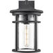 Namath 1 Light 14.5 inch Textured Black Outdoor Wall Sconce